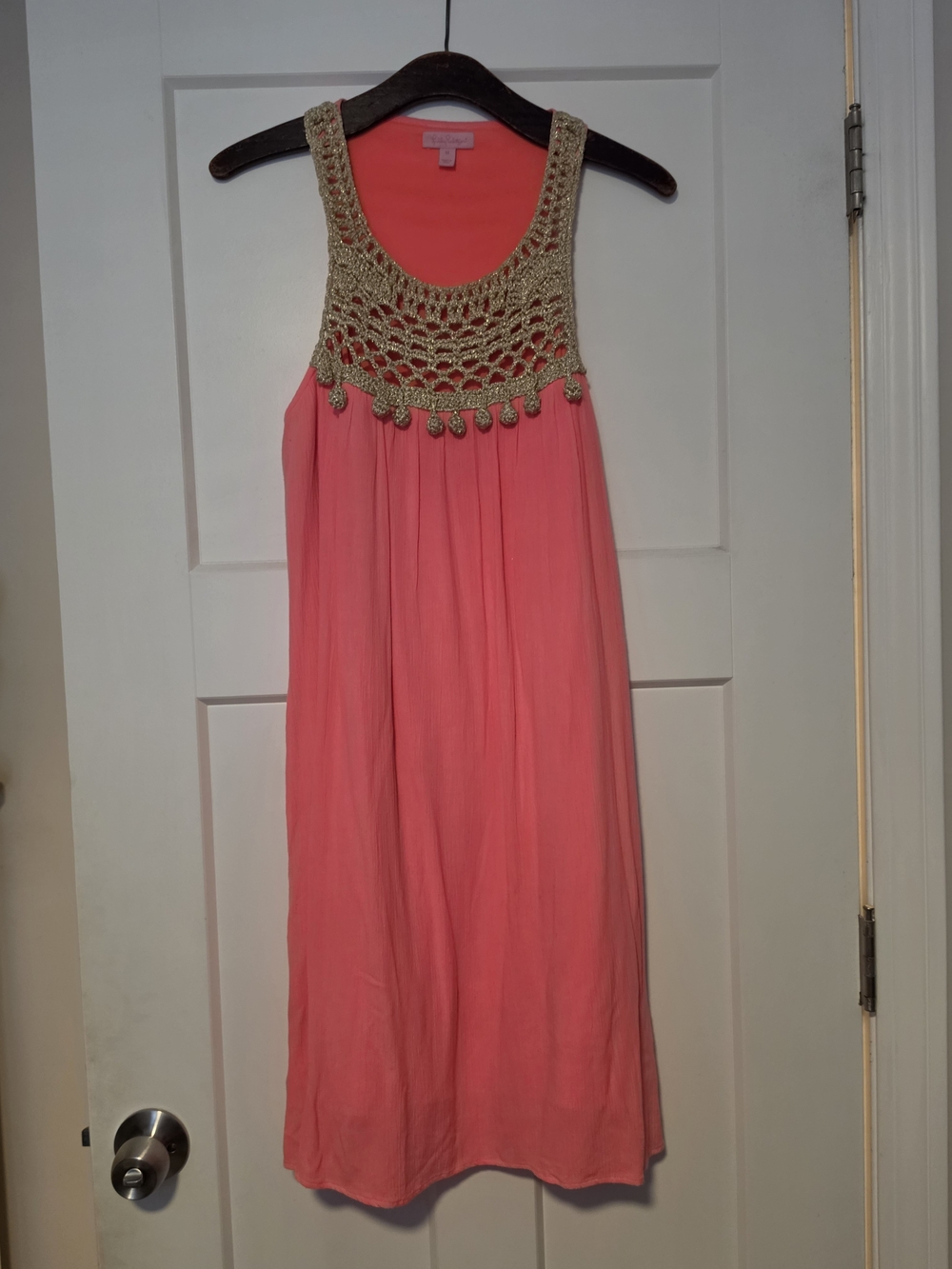 Lilly Pulitzer Coral Pink Sleeveless Top
